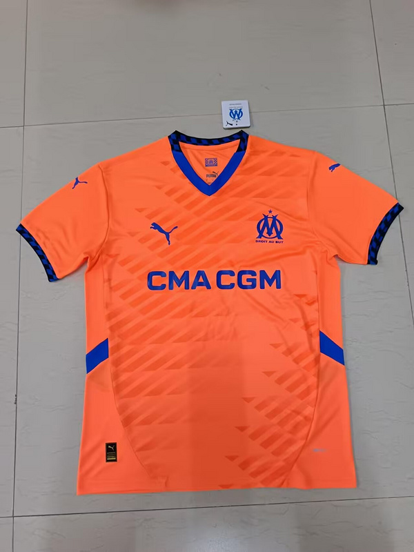 AAA Quality Marseilles 24/25 Third Orange Jersey